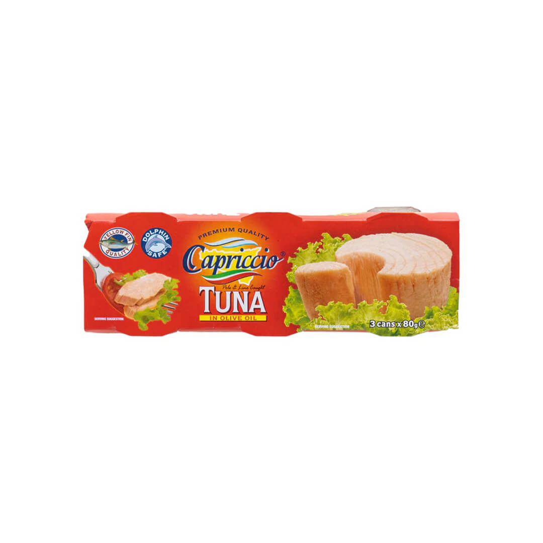 Capriccio Tuna in Olive Oil 3 Pack