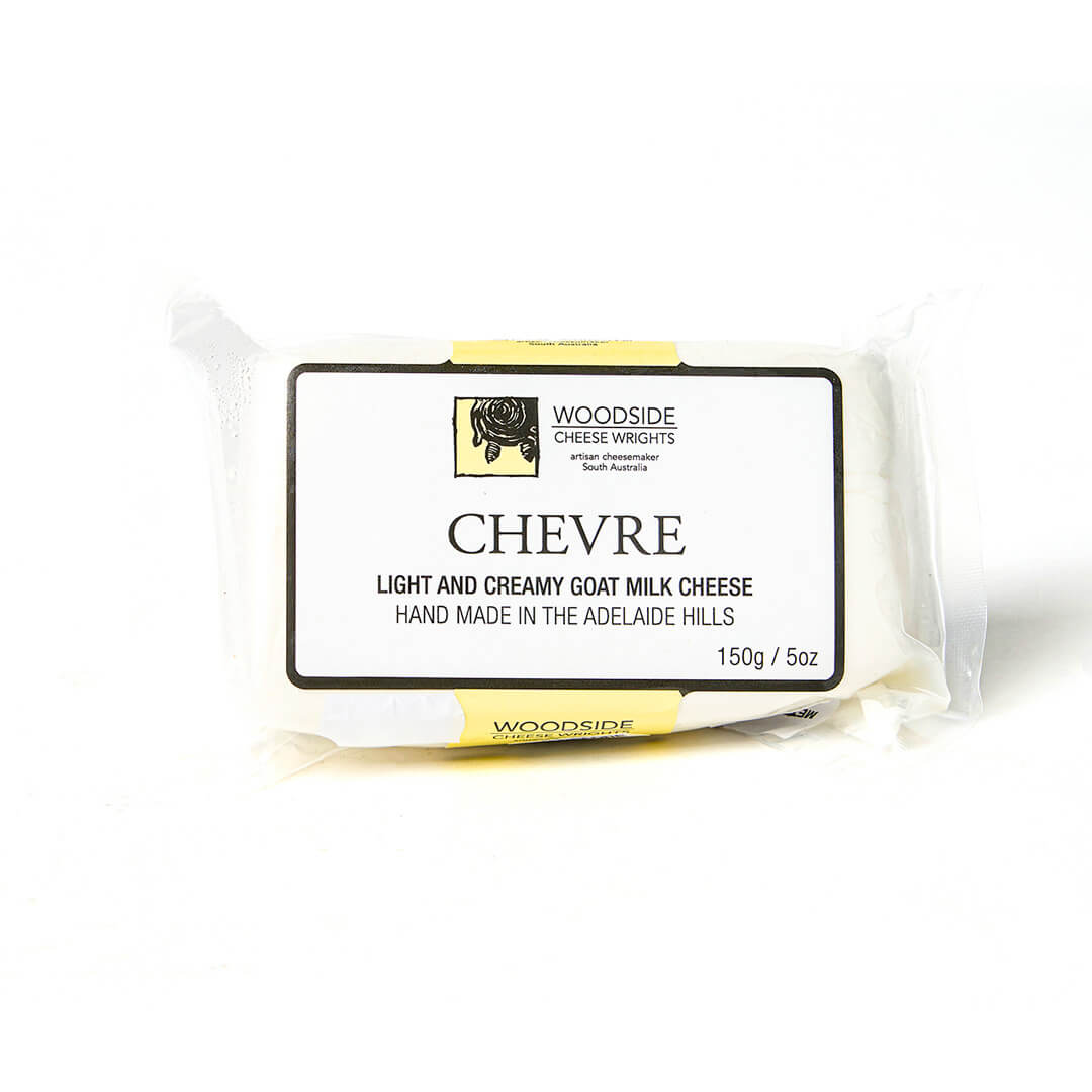 Woodside Cheese Wrights Chevre Goats Milk Cheese 150g