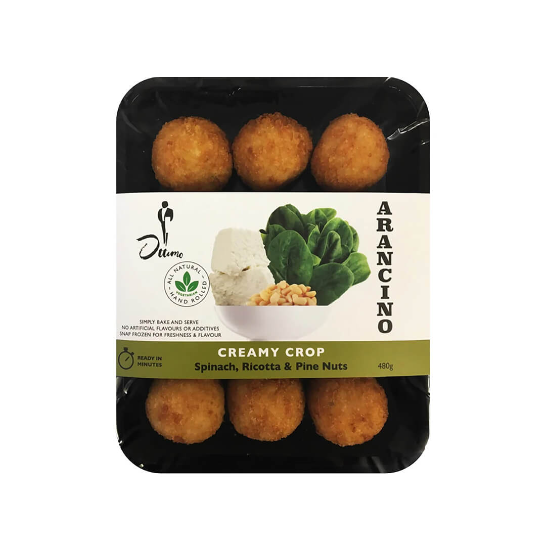 Arancino Ottimo Creamy Crop - Spinach, Ricotta & Pine Nuts 12 pack (frozen)