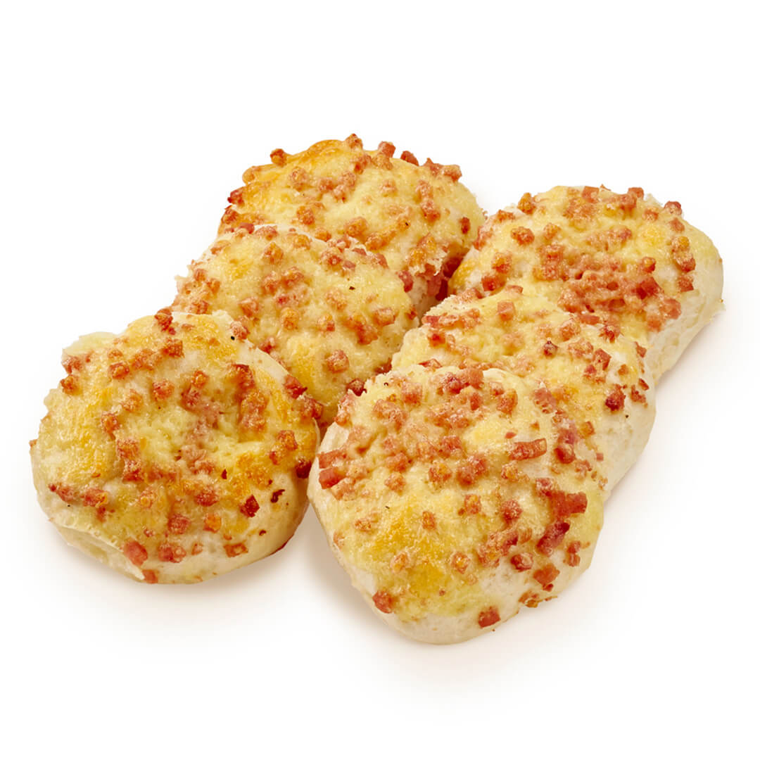Bakers Delight Mini Savoury Rolls Pack of 6 - Cheese and Bacon