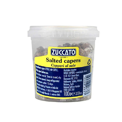 Salted Capers Zuccato 100g
