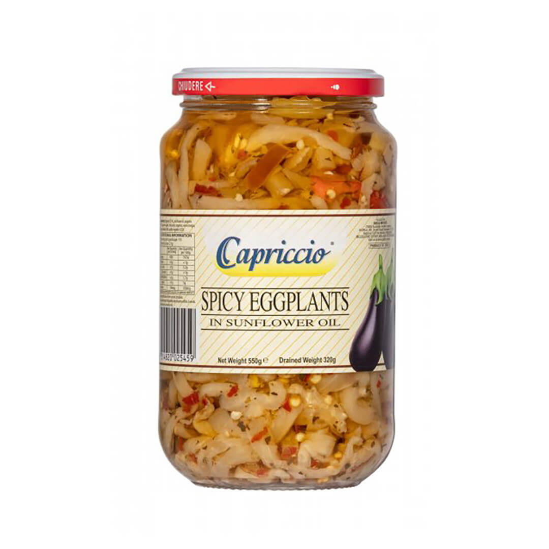 Capriccio Spicy Eggplants 550g
