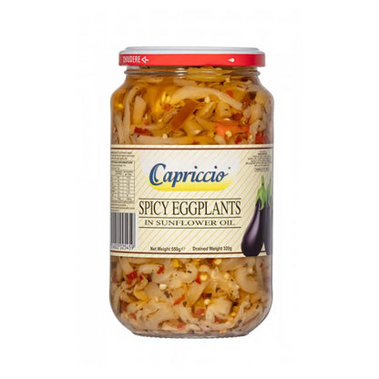 Capriccio Spicy Eggplants 550g