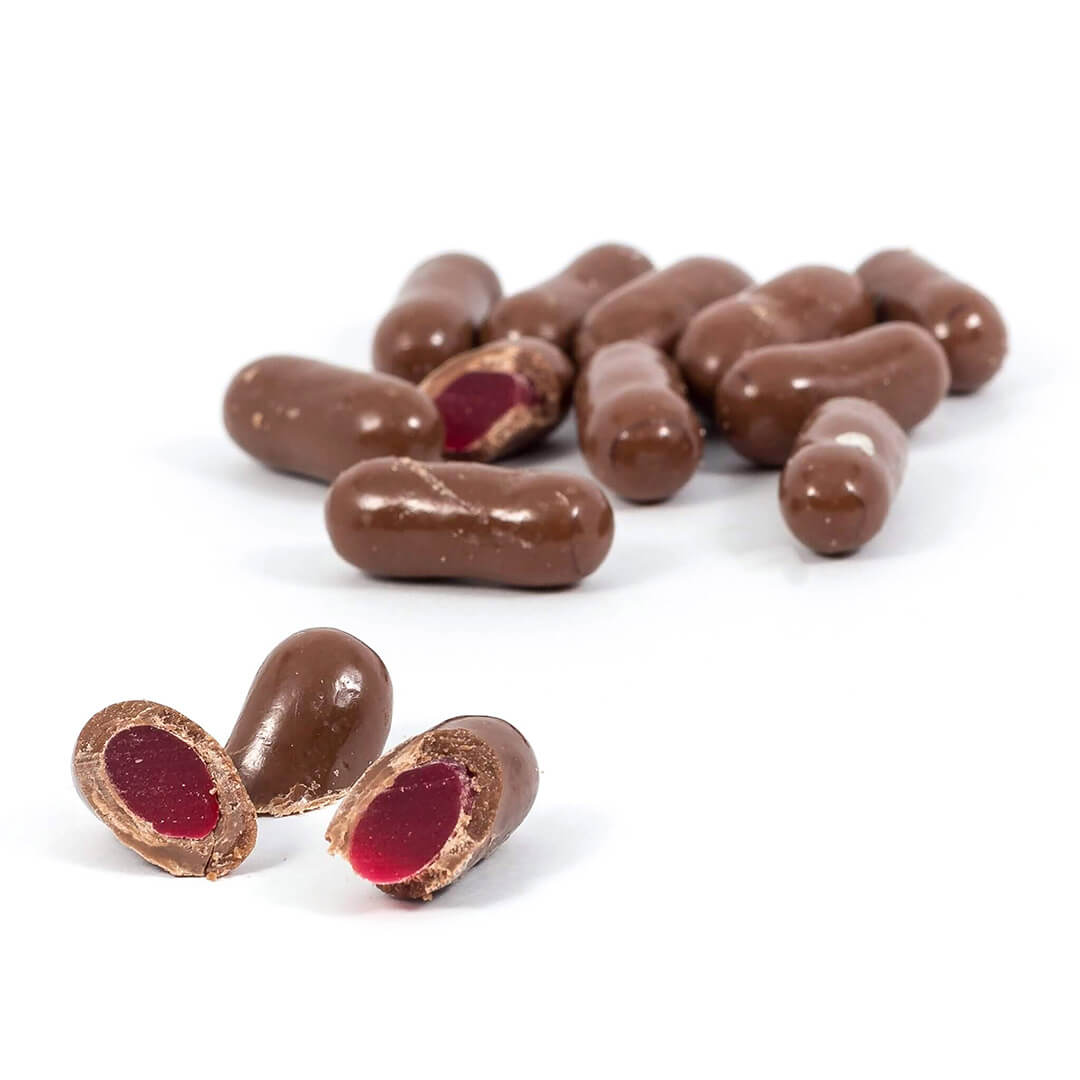 Bullets Chocolate Raspberry 200g