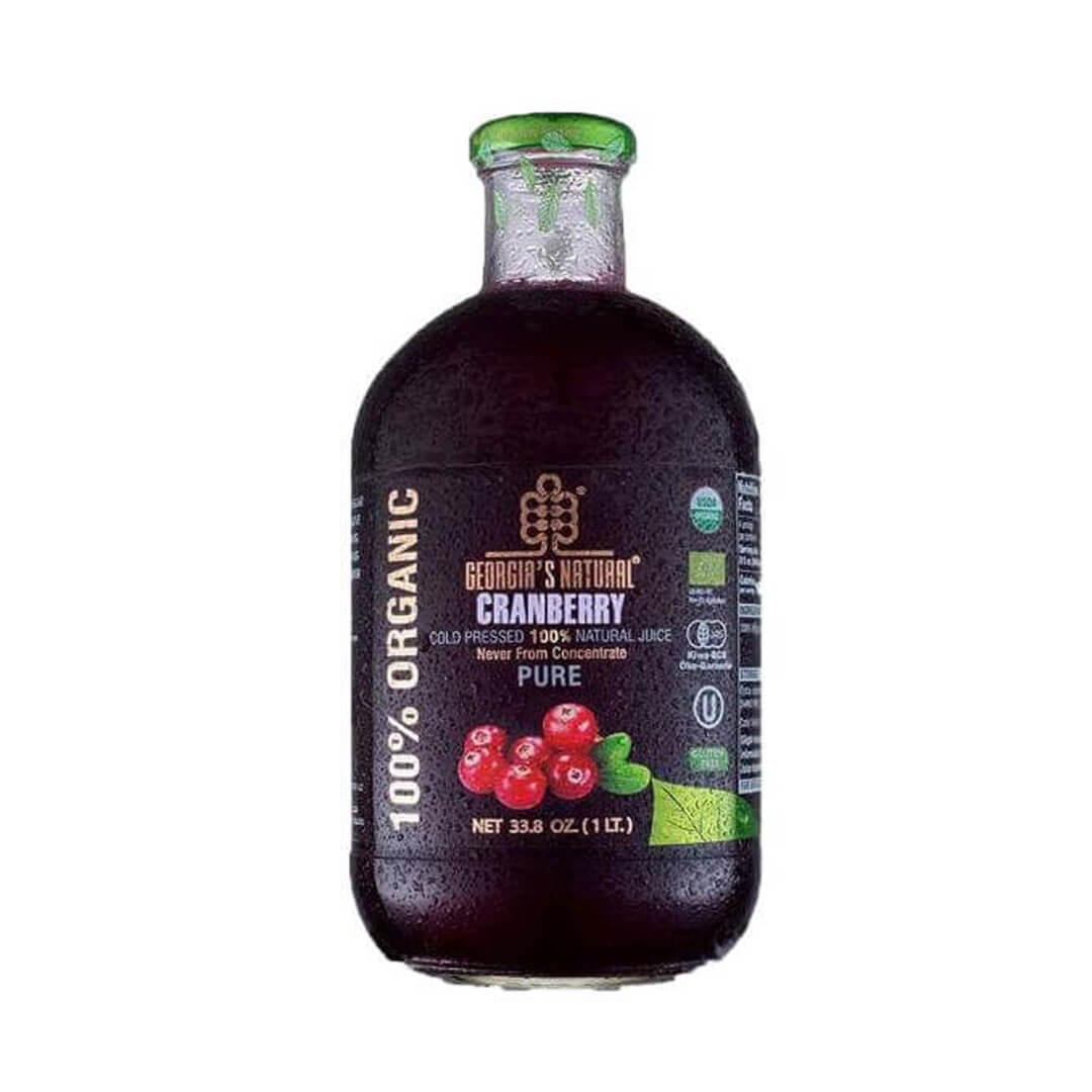 Cranberry Pure Juice Georgia's Natural 1L