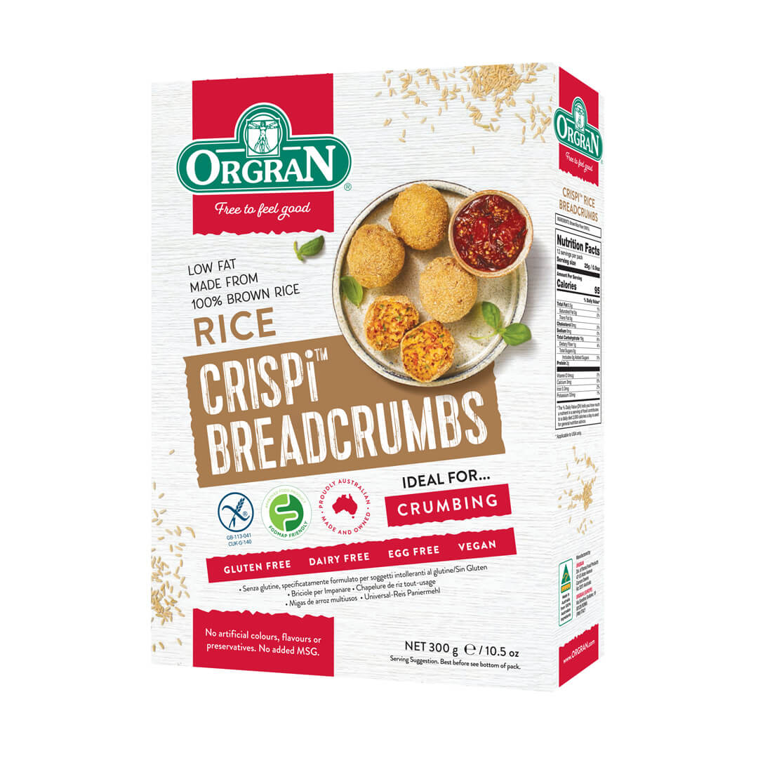 Crumbs Orgran Rice Breadcrumbs