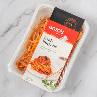 Enzo's Crab Linguine Single Serve
