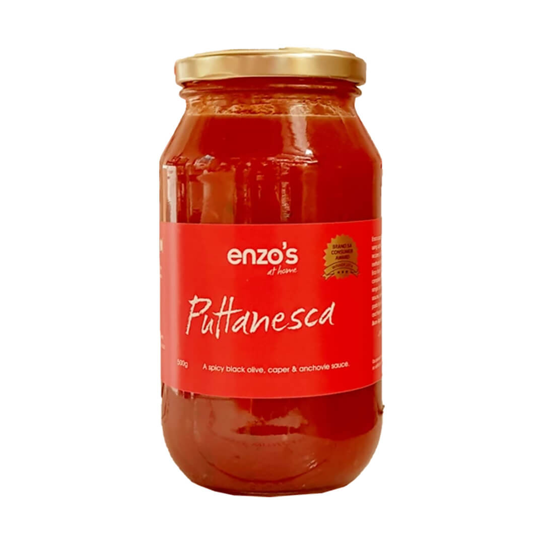 Enzo's Puttanesca Sauce 500g