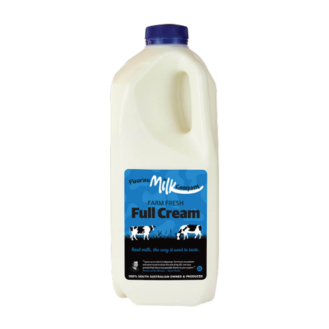 Fleurieu Milk Company Whole Milk 2lt