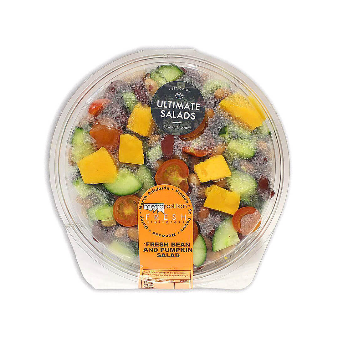 Fresh Bean & Pumpkin Salad (Ultimate)