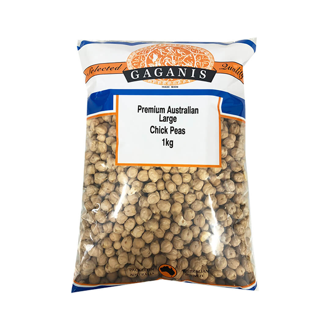 Gaganis Aust Ord River Chickpeas 1kg Bag