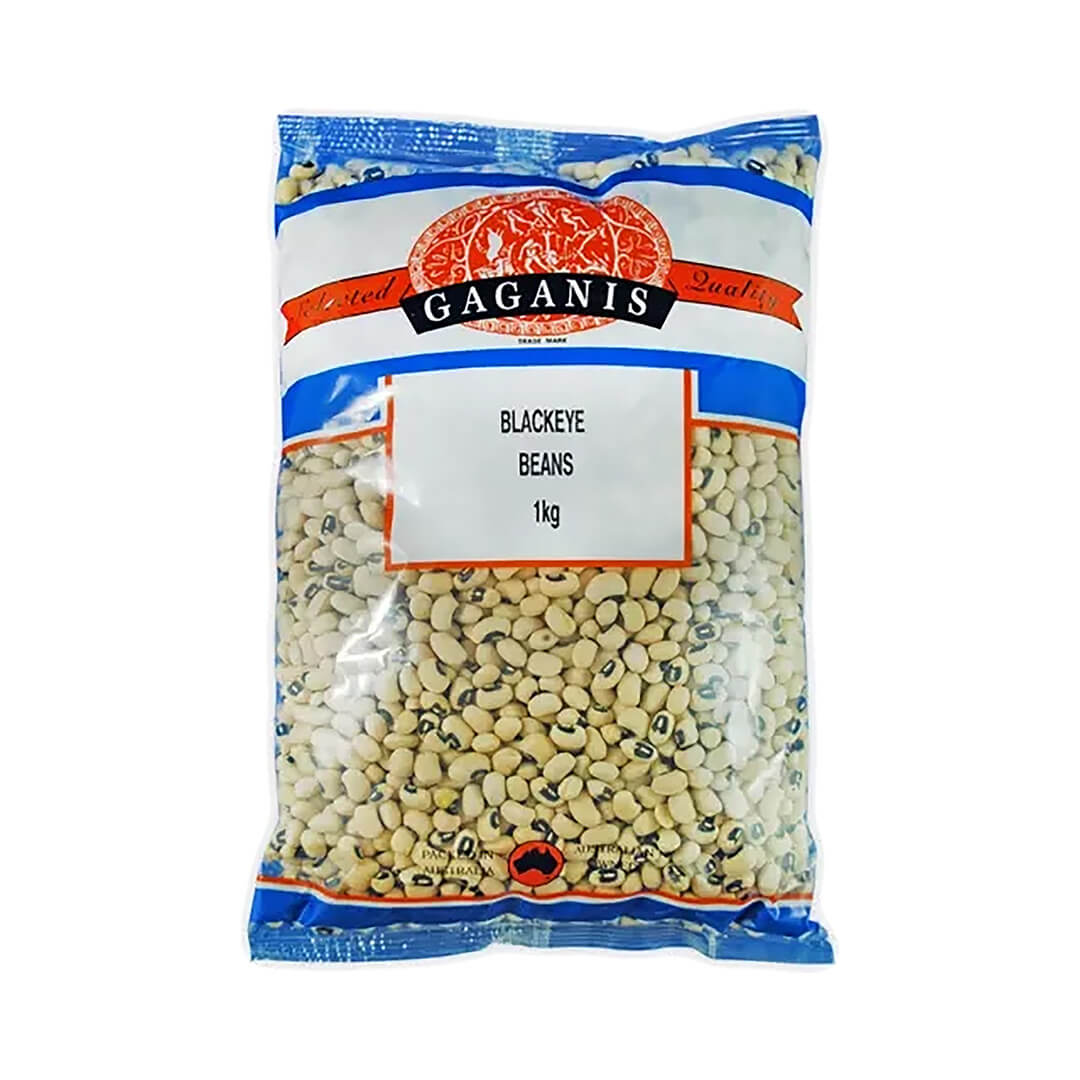 Gaganis Black Eye Beans 1kg Bag