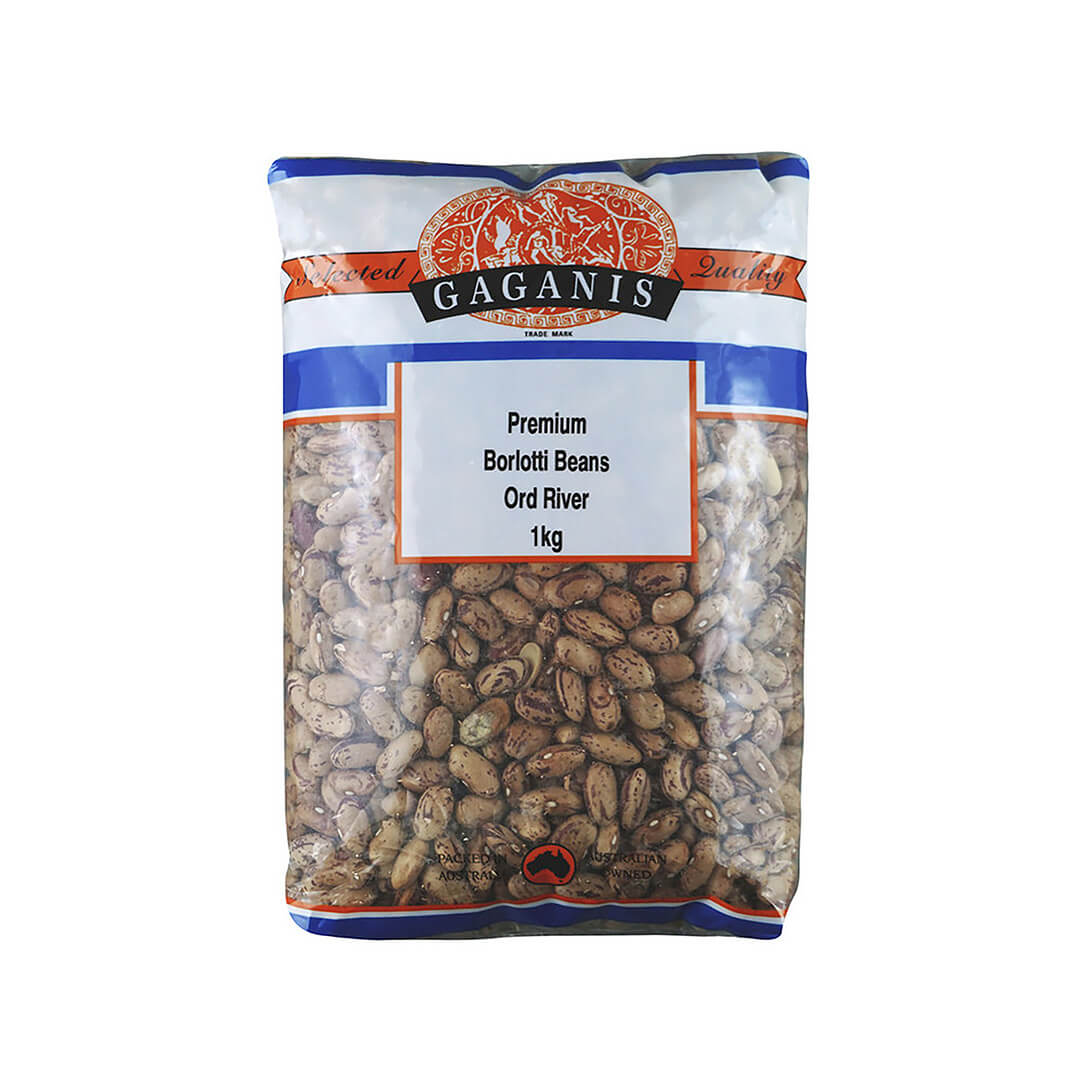 Gaganis Borlotti Beans 1kg