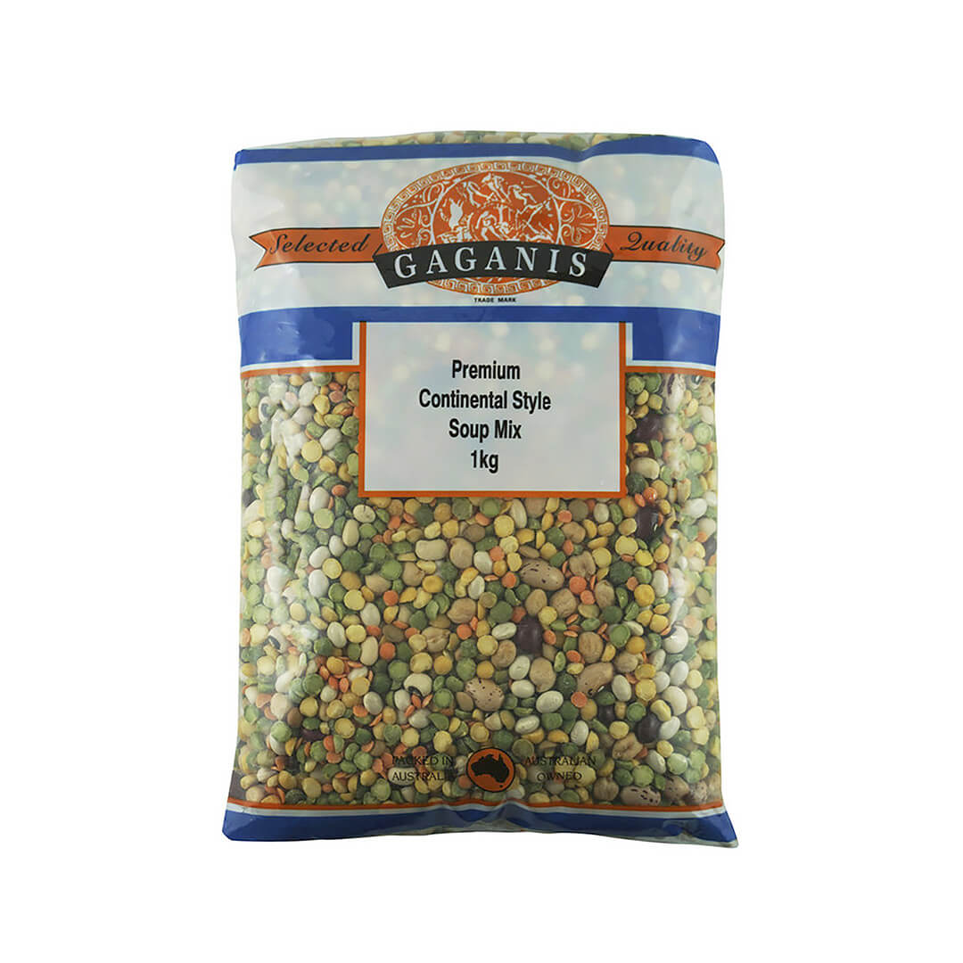 Gaganis Continental Soup Mix 1kg Bag