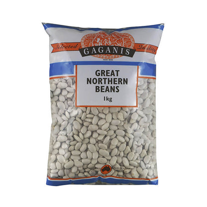 Gaganis Great Northern Beans 1kg Bag