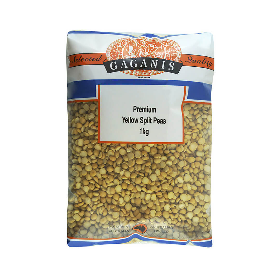 Gaganis Yellow Split Peas 1kg Bag