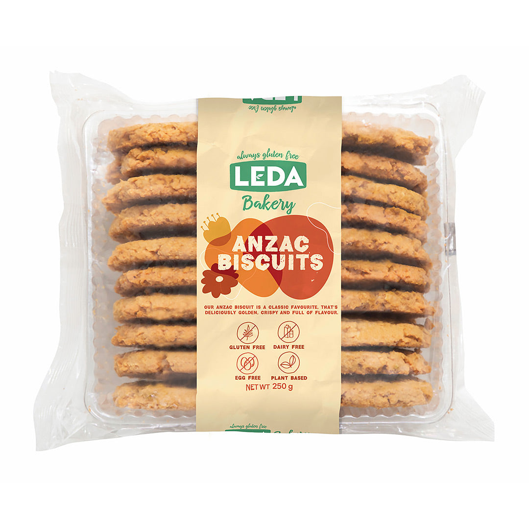 Leda Bakery Gluten Free Anzac Biscuits (formally Golden Crunch) 250g