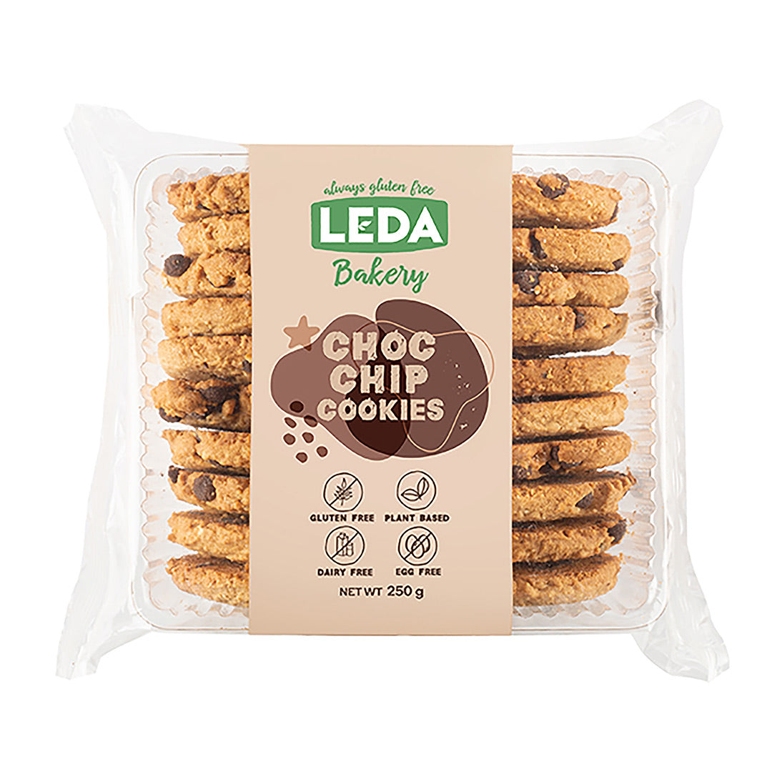 Leda Bakery Gluten Free Choc Chip Cookies