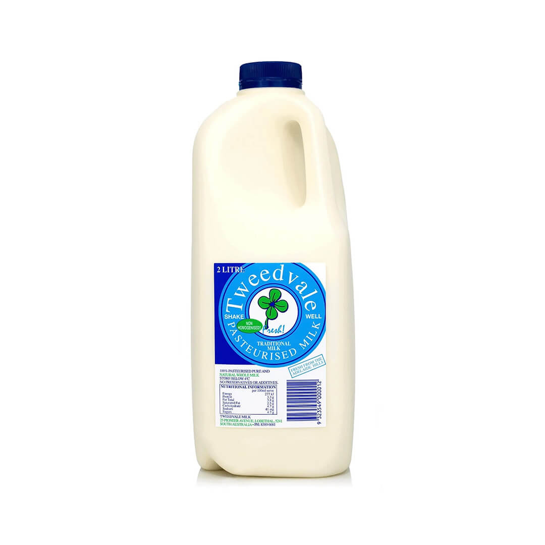 Milk Tweedvale 2lt Whole