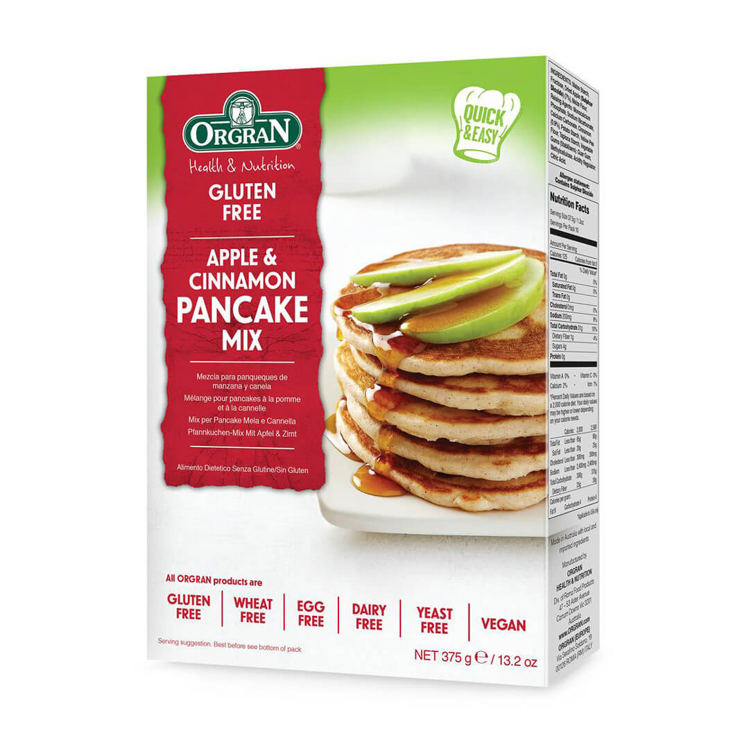 Pancake Mix Orgran Apple & Cinnamon