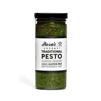 Pesto Traditional Roza's Gourmet 240ml Gluten Free