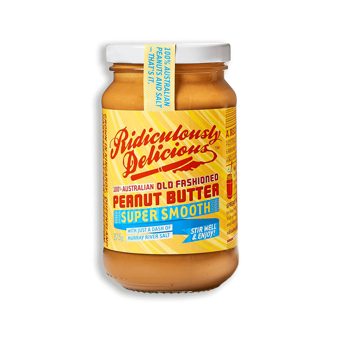 Peanut Butter Smooth Ridiculously Delicious 375gm