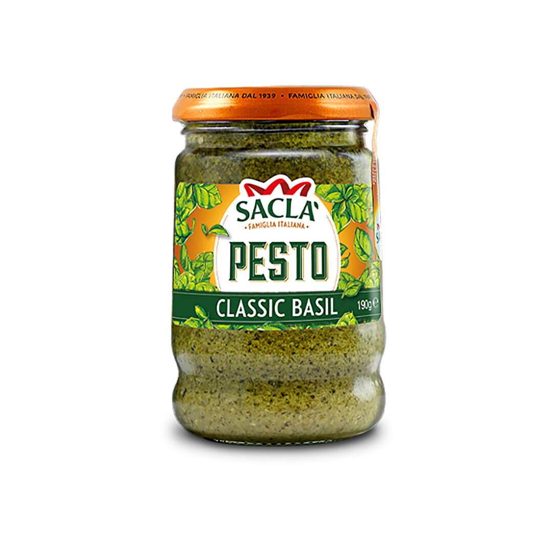 Pesto Classic Basil Sacla 190g