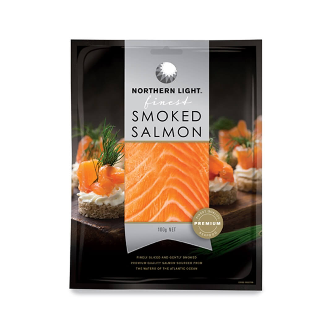 Smoked Salmon 100g Northern Lights Pack
