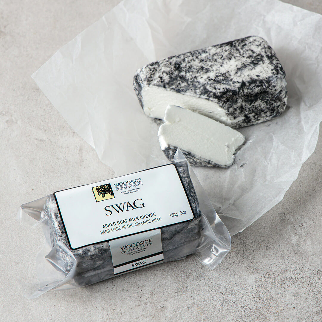 Swag Chevre 150g – Woodside Cheese Wrights