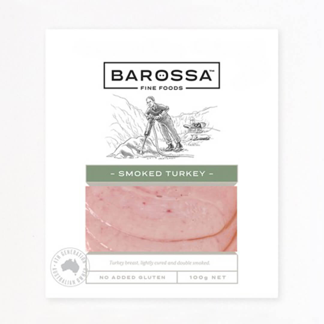 Turkey Smoked Barossa Fine Foods 100g