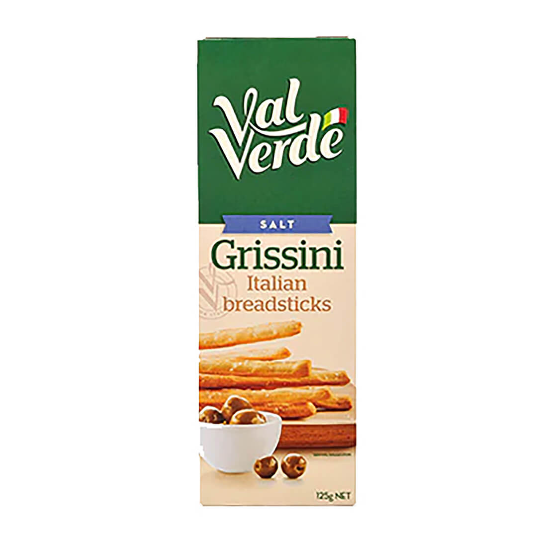 Val Verde Salt Grissini Italian Breadsticks 125g