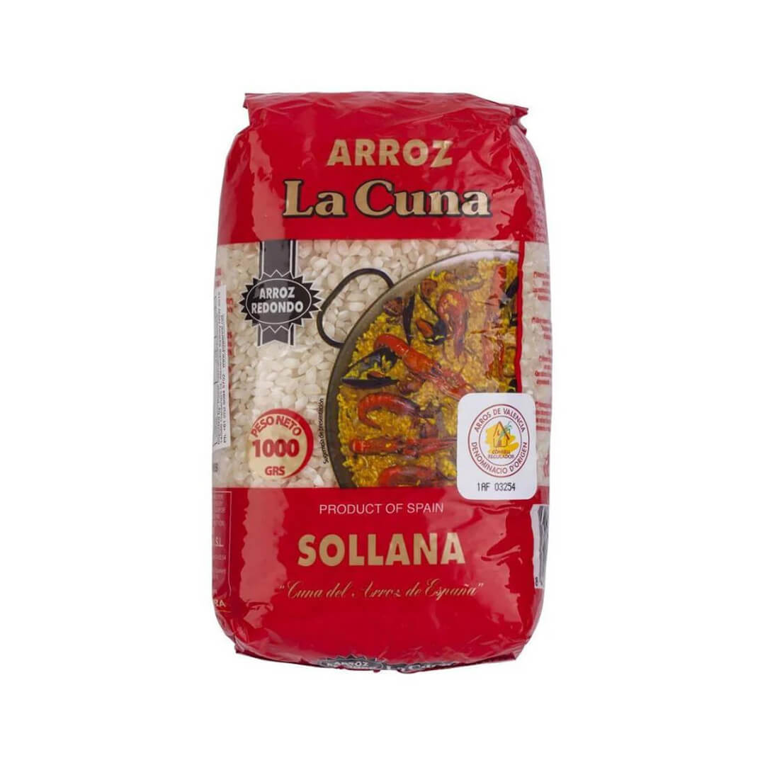 Paella Rice Sollana Arroz La Cuna 1kg