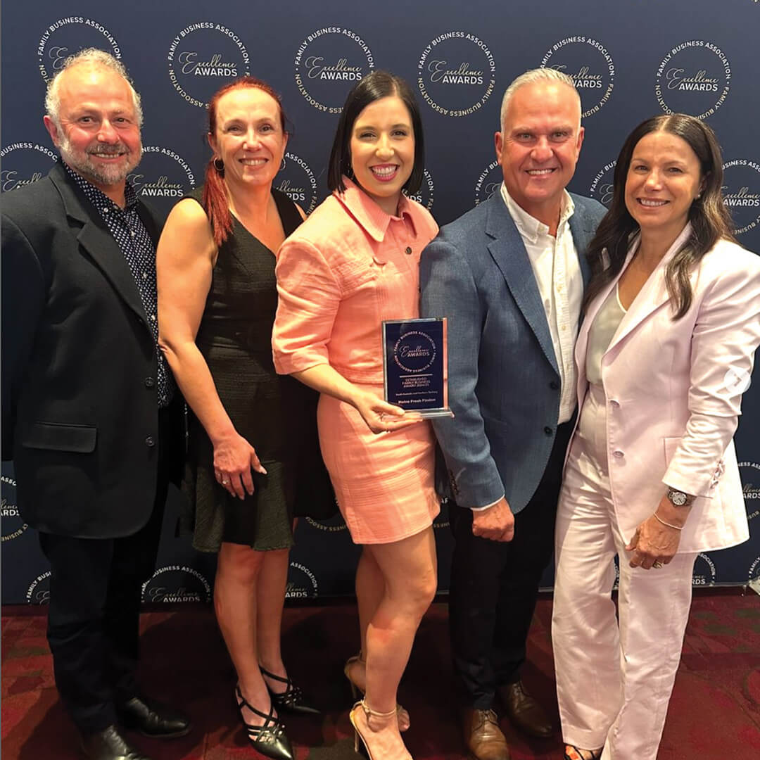 Metro Fresh Findon family business association excellence award winner