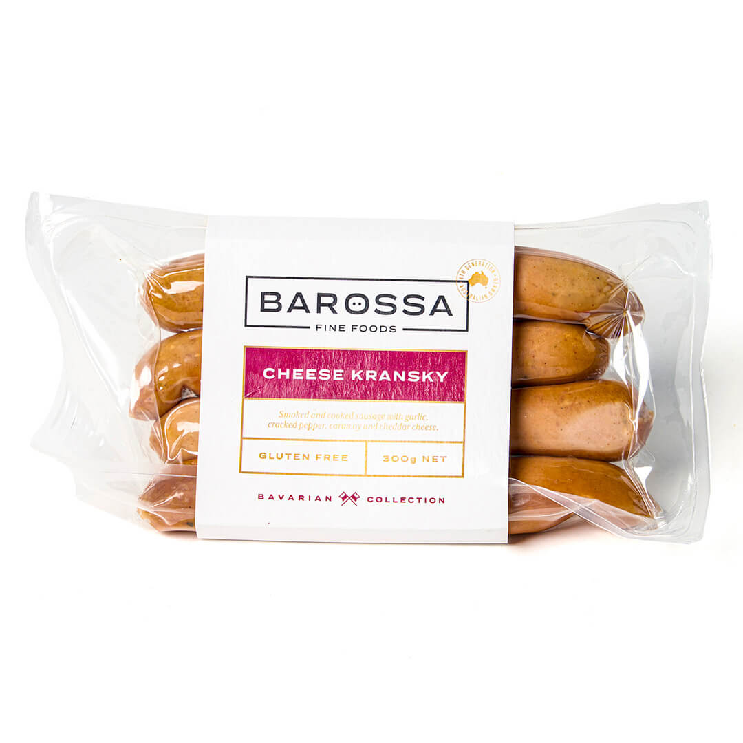 Barossa Fine Foods Cheese Kransky 300g