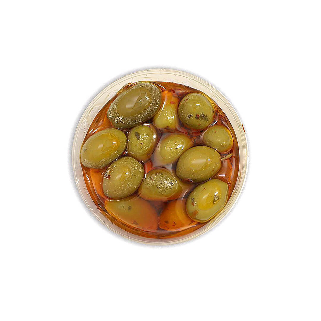 Olives Spicy Whole Green 190g