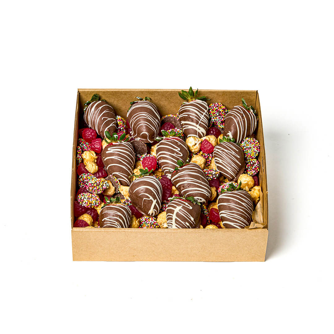 Chocolate Strawberries Platter