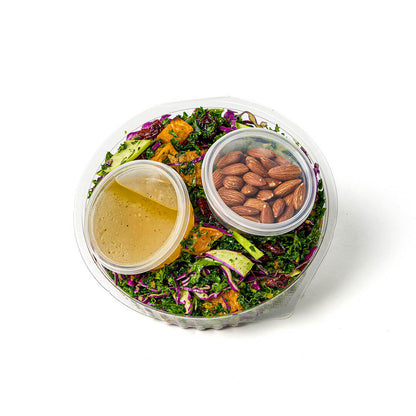 Kale & Sweet Potato Almond Salad